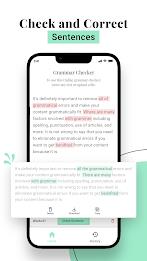 Grammar Check: Proofreader App Captura de pantalla 3