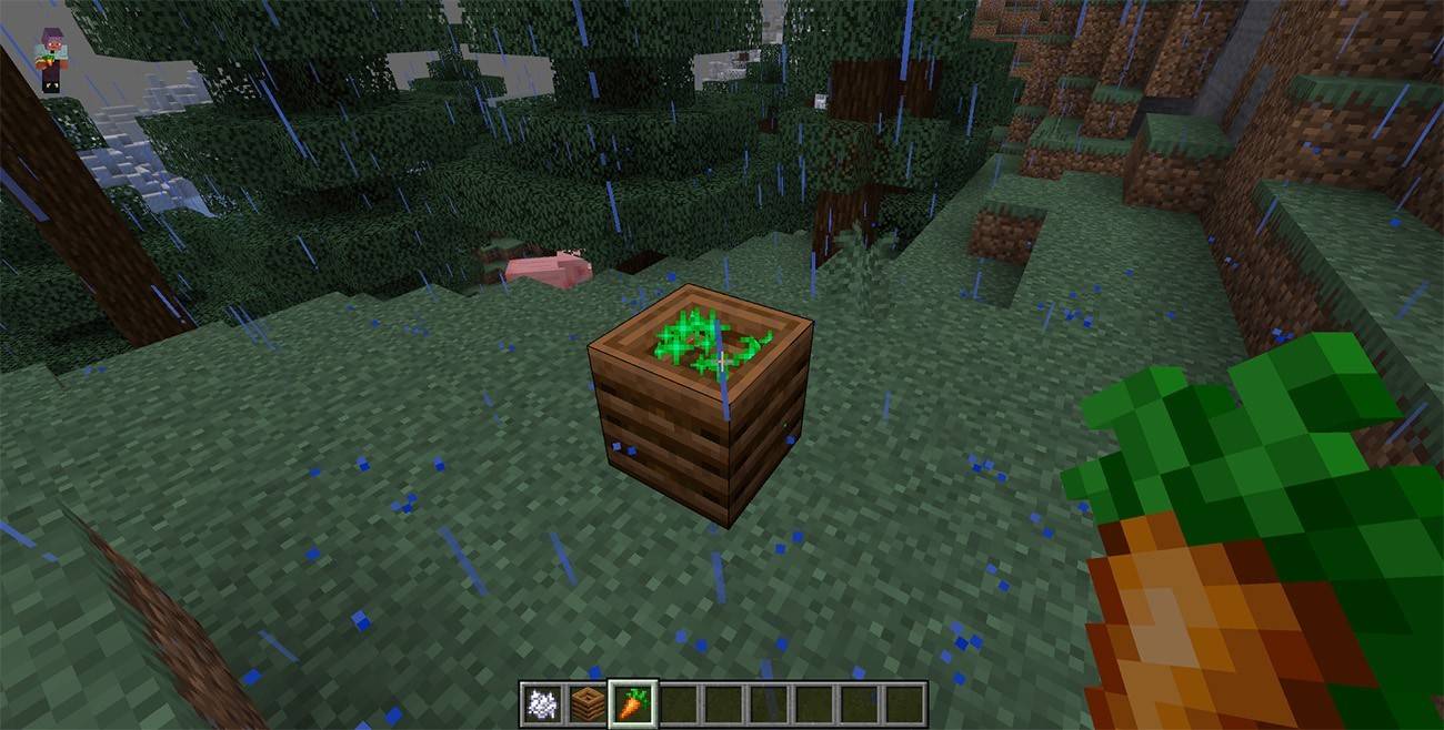Minecraft composter usage