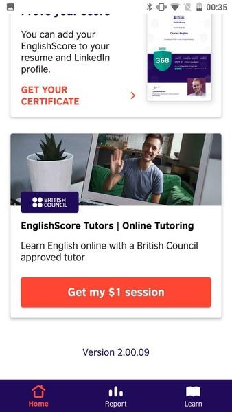 EnglishScore Ekran Görüntüsü 0