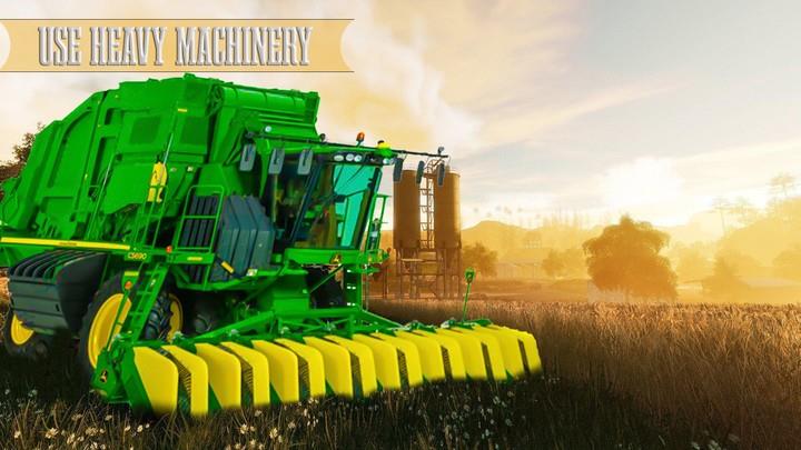 Farmer Farming Simulator Game Скриншот 0