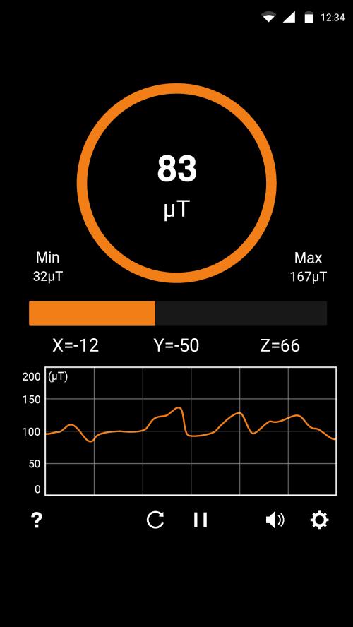 Metals Detector Screenshot 2