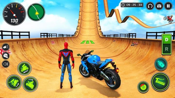 Schermata Superhero Bike Stunt Games GT 2