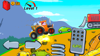 Kids Monster Truck Racing Game Tangkapan skrin 2