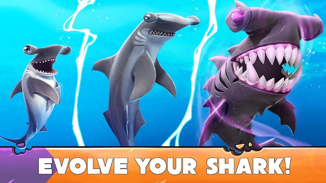 Hungry Shark Evolution Mod Ảnh chụp màn hình 3