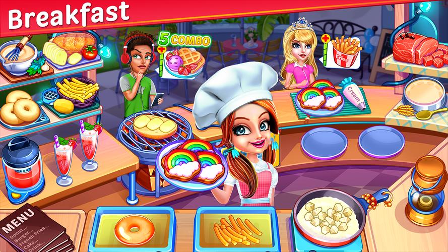 Cooking Express Cooking Games Captura de tela 2