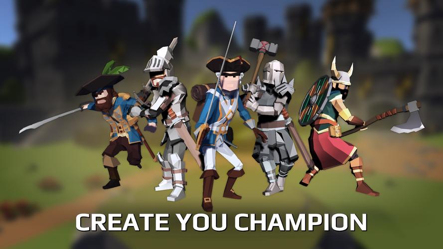 Slash Polygon: Medieval PVP Скриншот 0