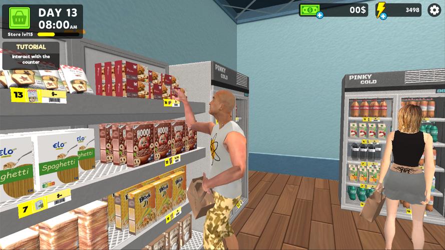 Supermarket Simulator Game 3D Capture d'écran 3