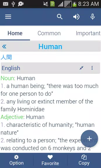 Japanese Dictionary Offline Captura de tela 2
