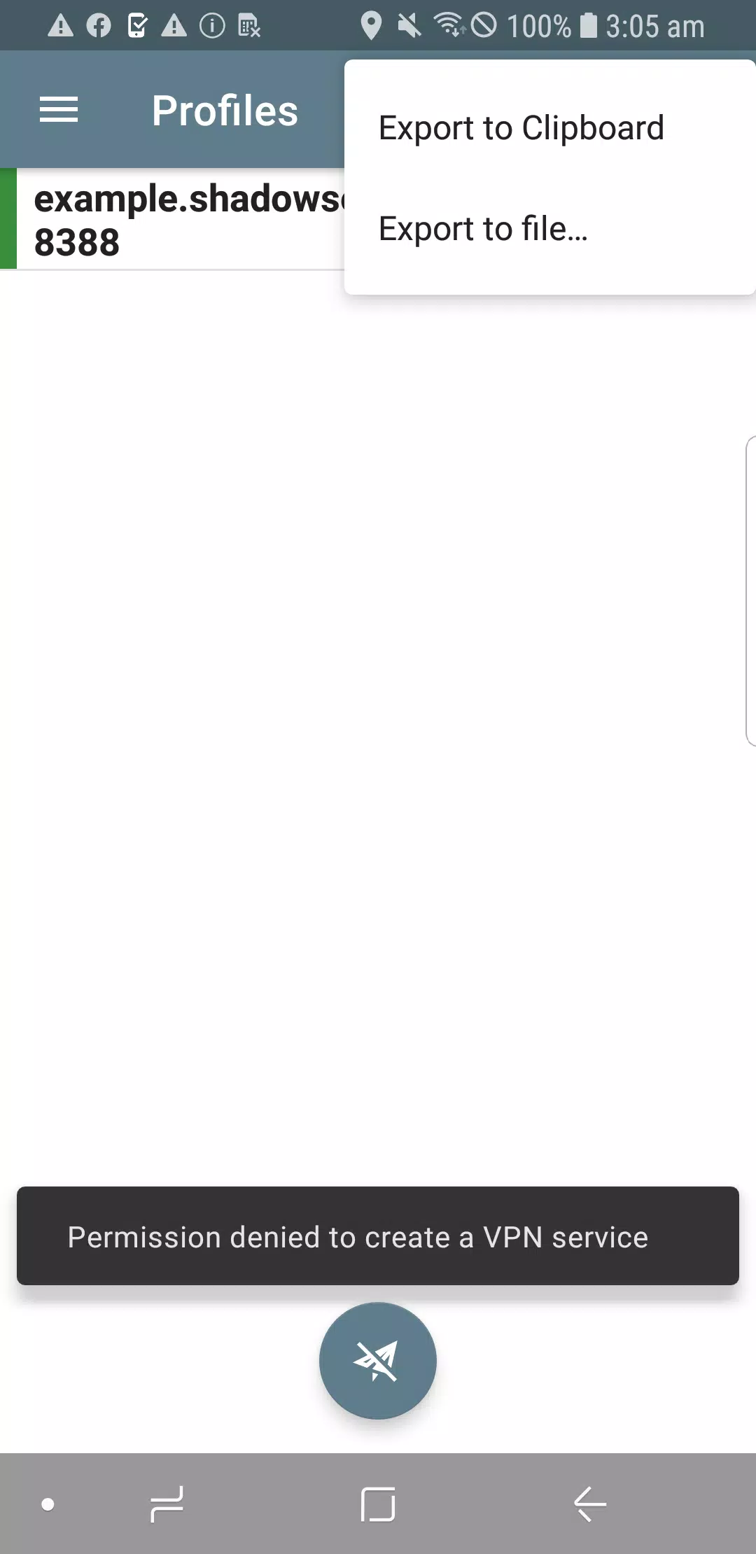 Shadowsocks Zrzut ekranu 2