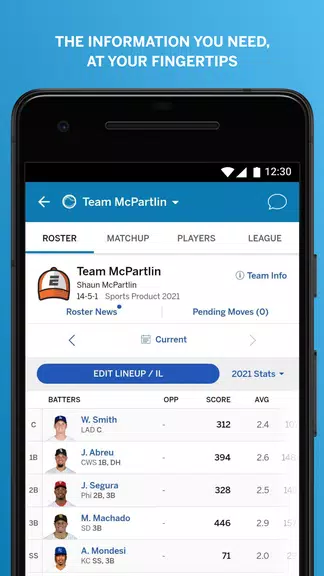 ESPN Fantasy Sports應用截圖第2張