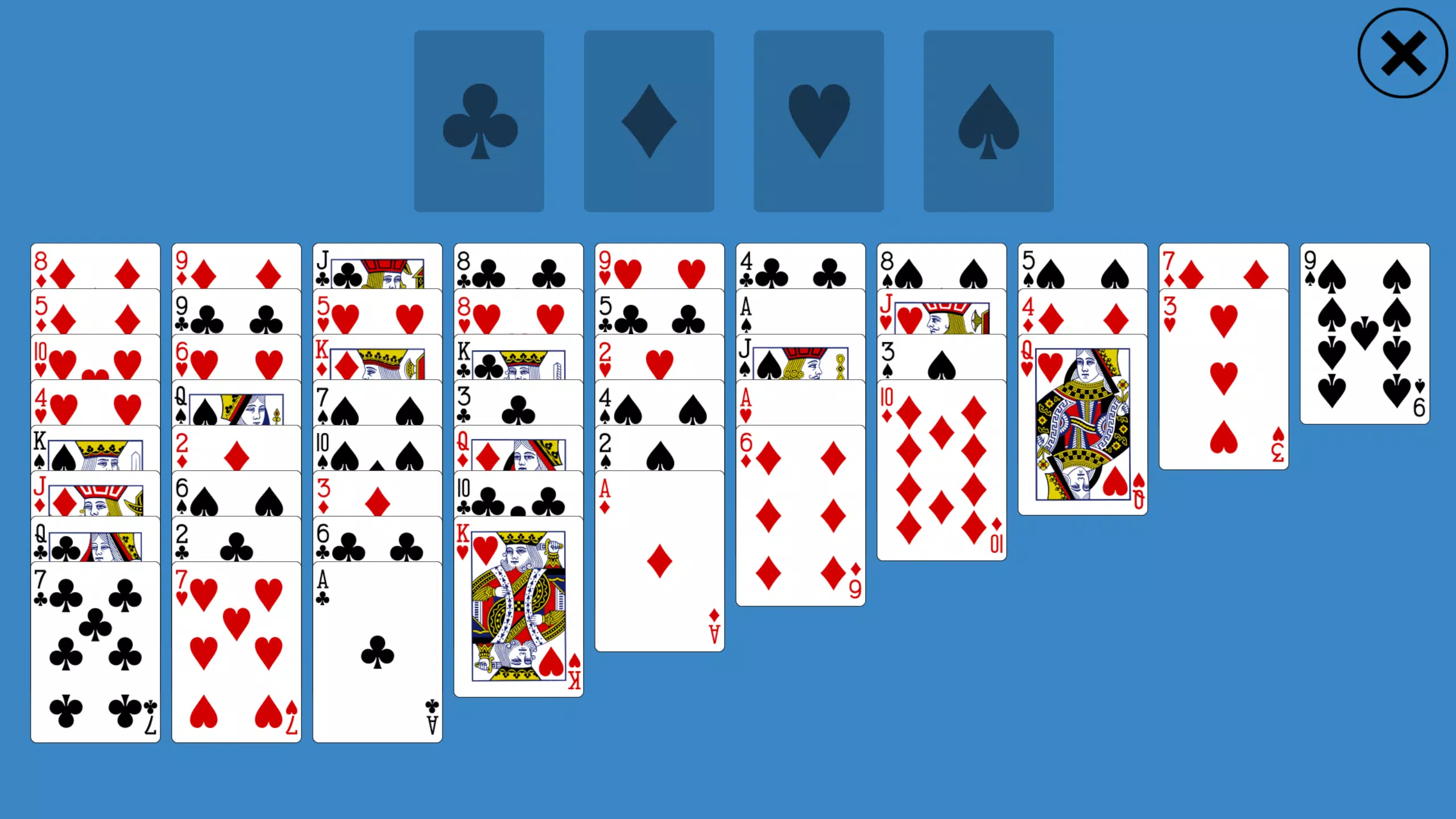 Classic Simple Simon Solitaire Schermafbeelding 0