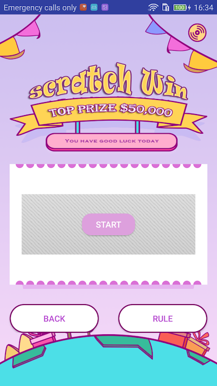 Scratch Lottery-online lottery-scratch lotto স্ক্রিনশট 1
