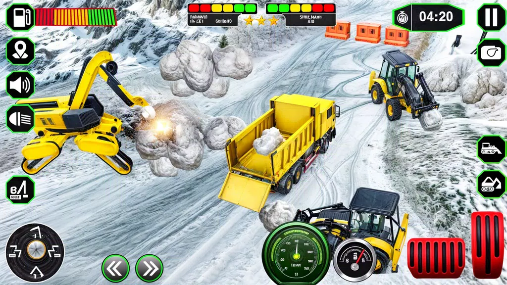 Real Heavy Snow Plow Truck Zrzut ekranu 1