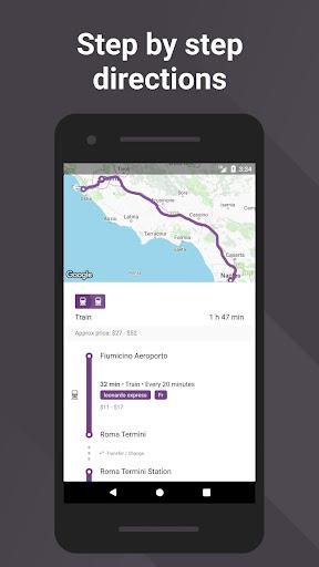 Rome2Rio: Trip Planner Screenshot 3
