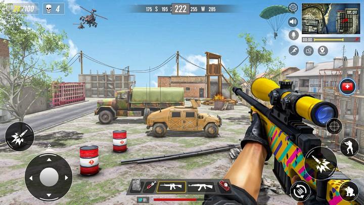 Commando Mission FPS Gun Games Скриншот 3