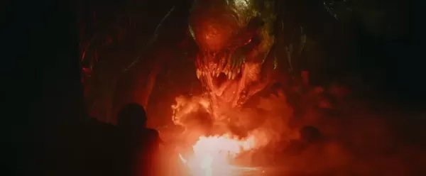 Questo è il distortus rex, alias d-rex. Rancor Vibes?