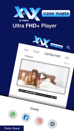 XNX Video Player - Desi Videos MX HD Player Tangkapan skrin 1