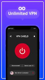 Pi VPN-فیلتر شکن قوی قدرتمند ภาพหน้าจอ 3