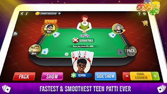 Teenpatti Indian poker 3 patti ภาพหน้าจอ 0