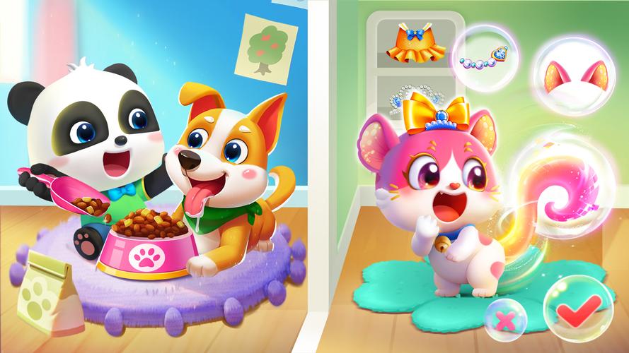 Мир Малыша Панды: Детские Игры Скриншот 3