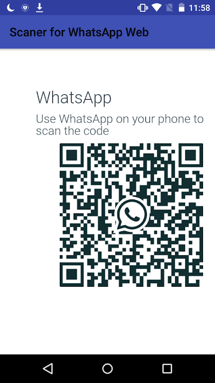 Scaner for WhatsApp Web Screenshot 0