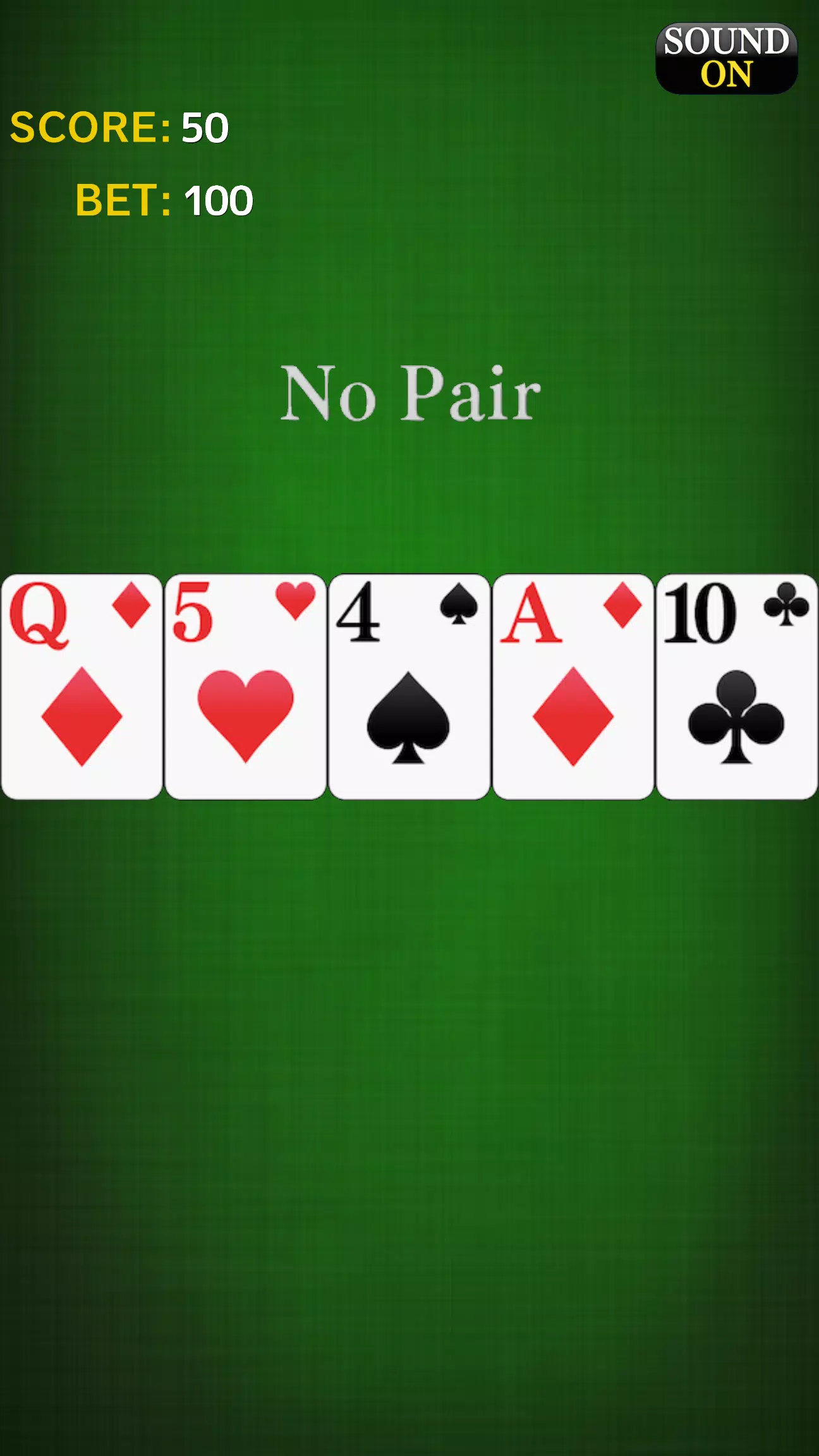 Poker - Card Game! Captura de pantalla 2