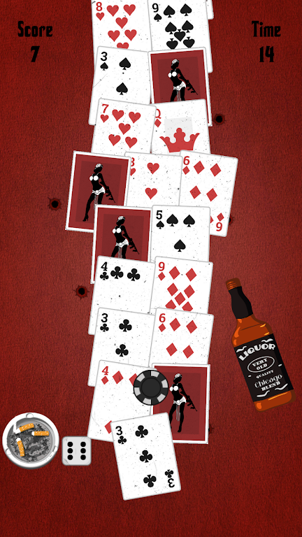 High Low Card Game (Hi-Lo) Captura de tela 0