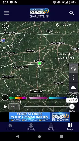 WSOC-TV Weather Captura de pantalla 2