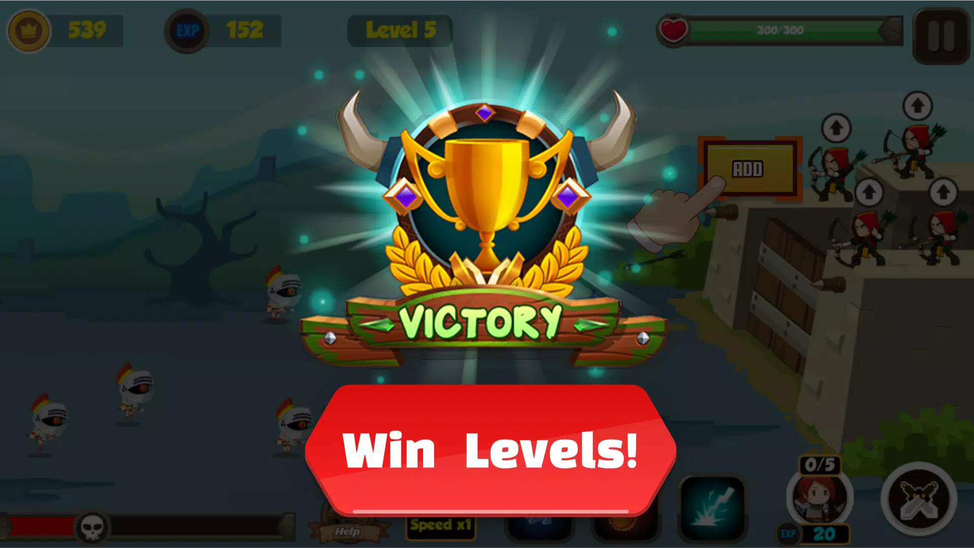 Idle Fortress: Tower Defence ဖန်သားပြင်ဓာတ်ပုံ 2