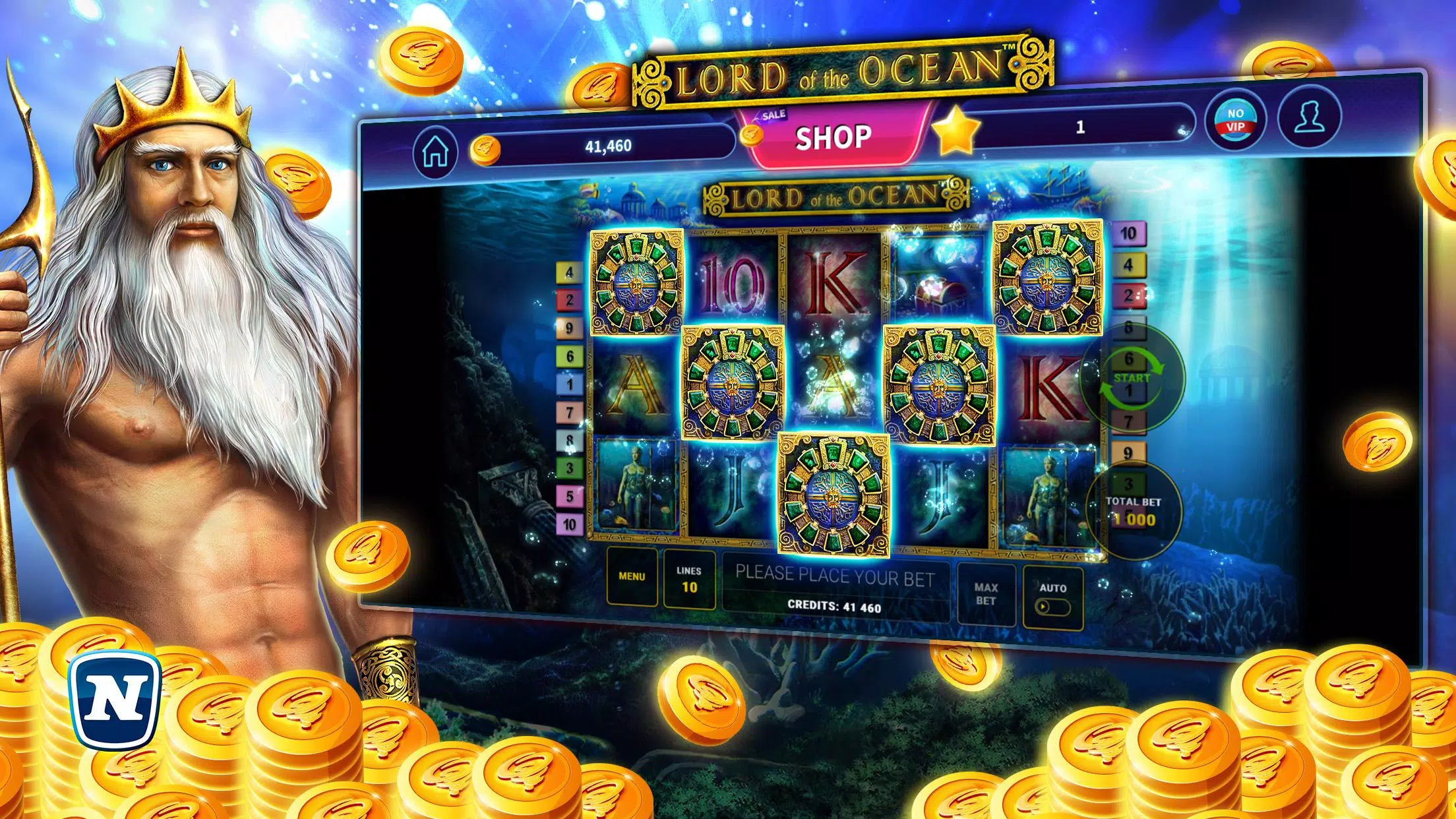 Lord of the Ocean™ Slot Ảnh chụp màn hình 0