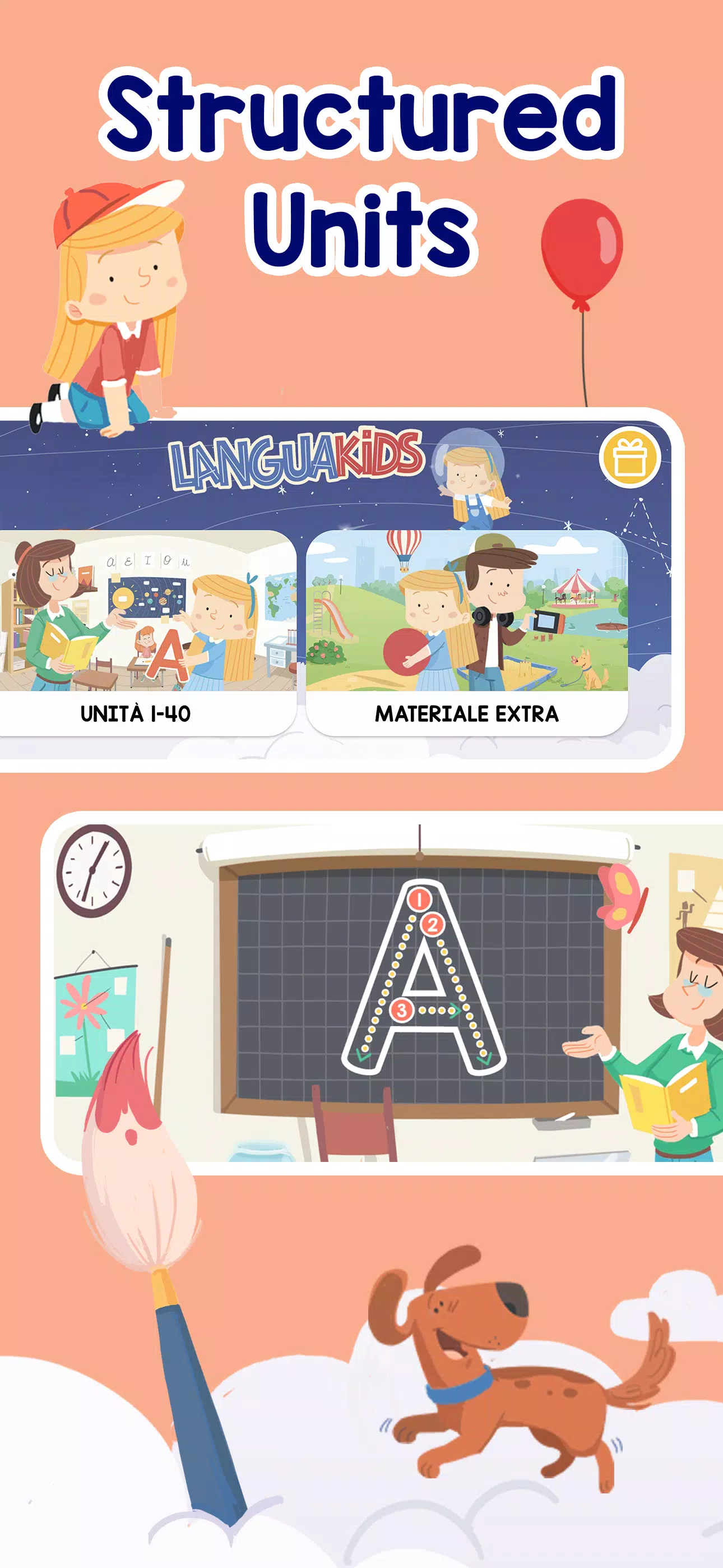 LANGUAKIDS: Italian for kids Captura de pantalla 2