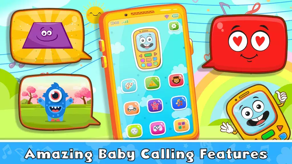 Baby Phone Game: Kids Learning Captura de tela 0