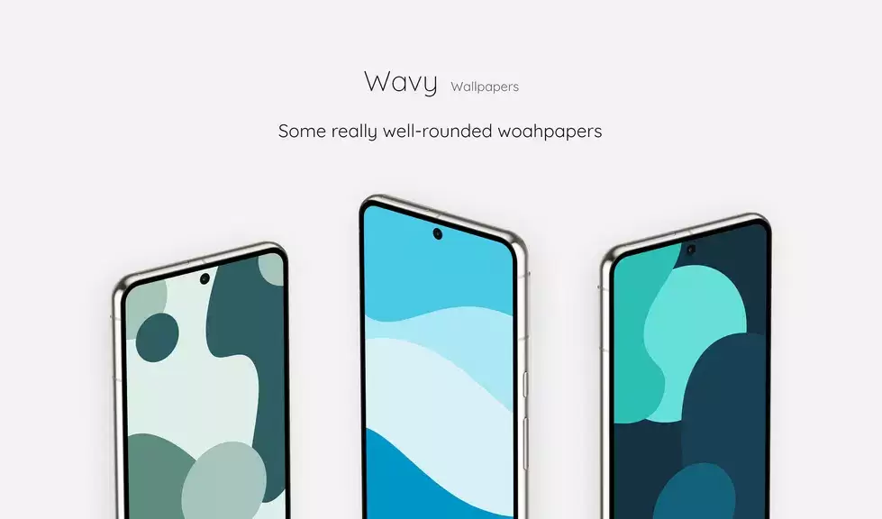 Wavy Wallpapers ภาพหน้าจอ 0