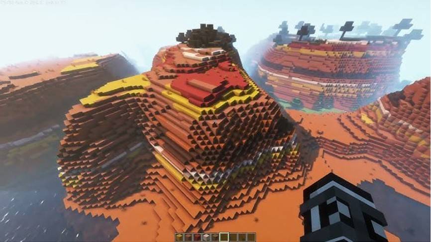 Terracota em Minecraft