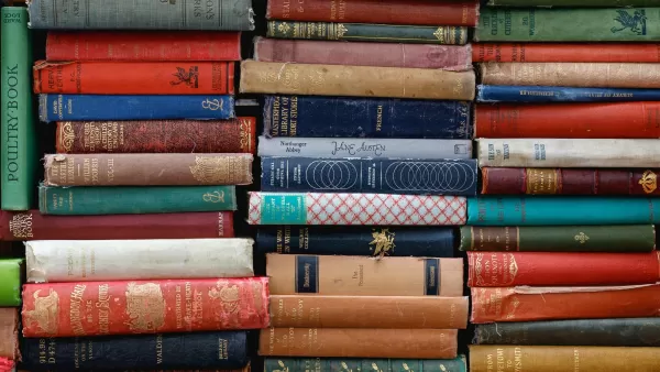 Ilustração de estante de livros
