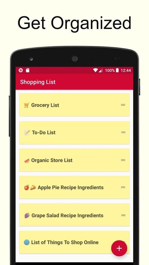 Shopping List Screenshot 0