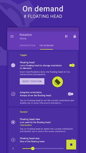 Rotation | Orientation Manager Zrzut ekranu 2