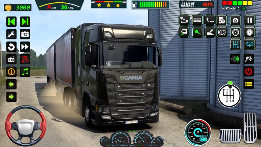 Highway Truck Simulator 2023 स्क्रीनशॉट 1