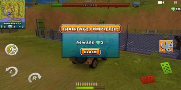 Zombie Offroad Safari ဖန်သားပြင်ဓာတ်ပုံ 1