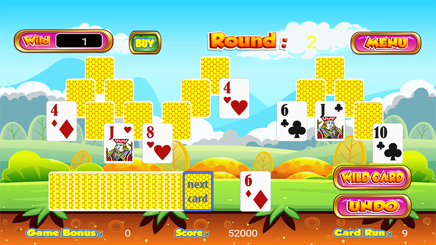 Tri Towers Tri Peaks Solitaire Ảnh chụp màn hình 2