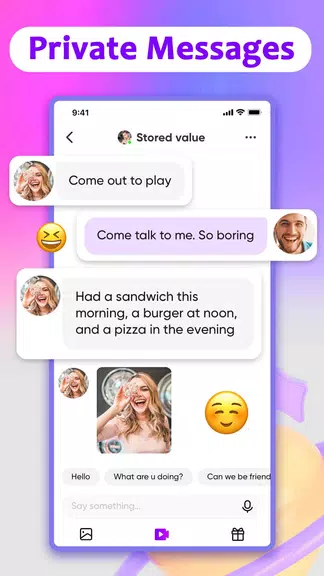 MatchU-Live, Meet People, Chat Скриншот 2