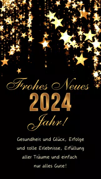 Neujahrswünsche und Grüße 2024 Zrzut ekranu 0