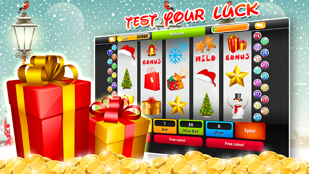 Christmas Slots Casino Screenshot 0