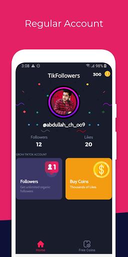 TikFollowers - Get Free Tiktok Followers and Likes Скриншот 2