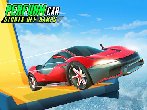 Hot Cars Fever-Car Stunt Races Скриншот 1