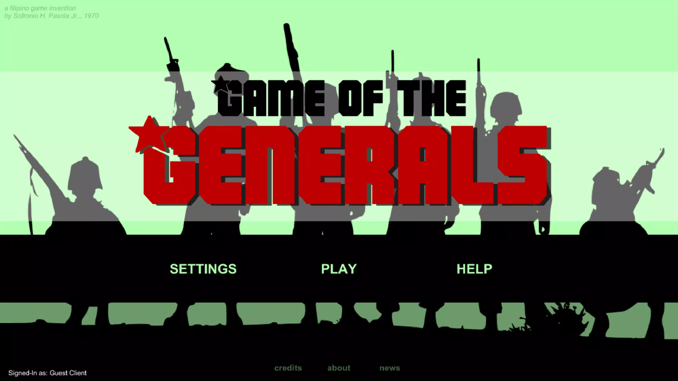 Game of the Generals Mobile Captura de tela 0