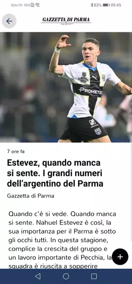 Gazzetta di Parma スクリーンショット 2