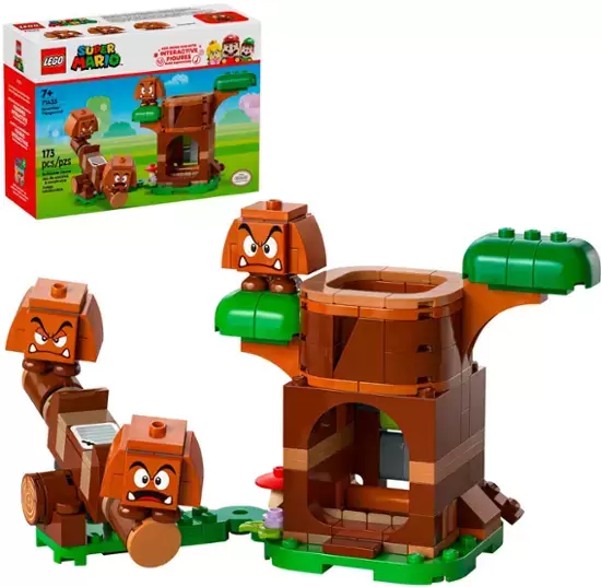 Conjunto de playground do Lego Super Mario Goombas