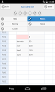 Simple Spreadsheet應用截圖第2張