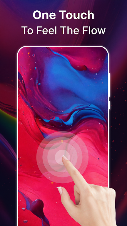 Fluid Live Wallpaper 3D Captura de pantalla 0